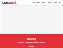 Tablet Screenshot of cruzlimaq.com.br